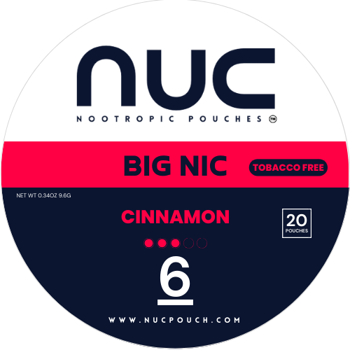 Nicotine Pouches 6mg (Tobacco-Free)