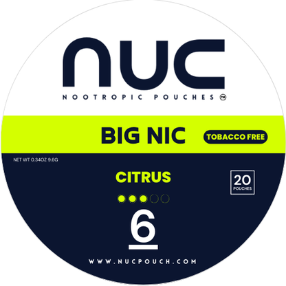 Nicotine Pouches 6mg (Tobacco-Free)