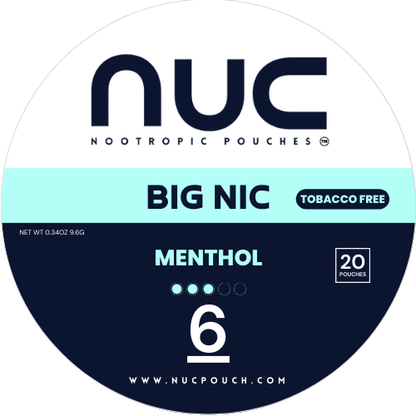 Nicotine Pouches 6mg (Tobacco-Free)