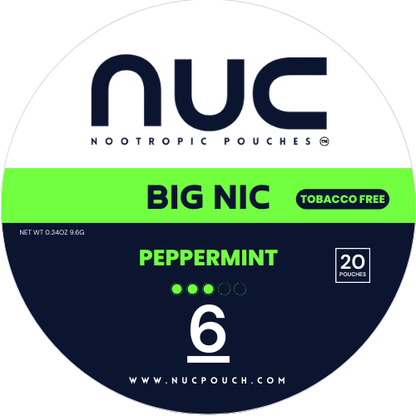 Nicotine Pouches 6mg (Tobacco-Free)