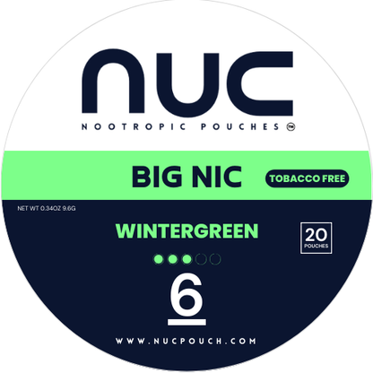 Nicotine Pouches 6mg (Tobacco-Free)